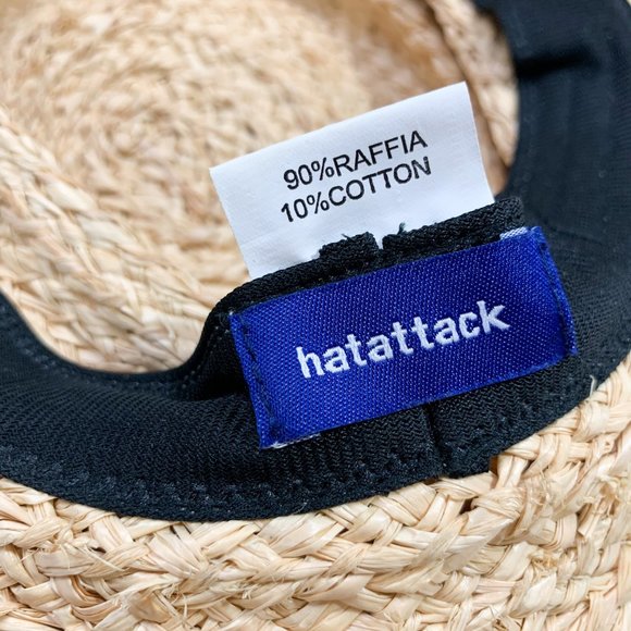 PRIVACY PLEASE Floppy Raffia Vacation Sunhat - Picture 5 of 5